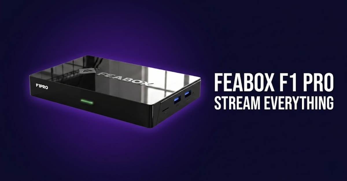Feabox F1 Pro android streaming box new model