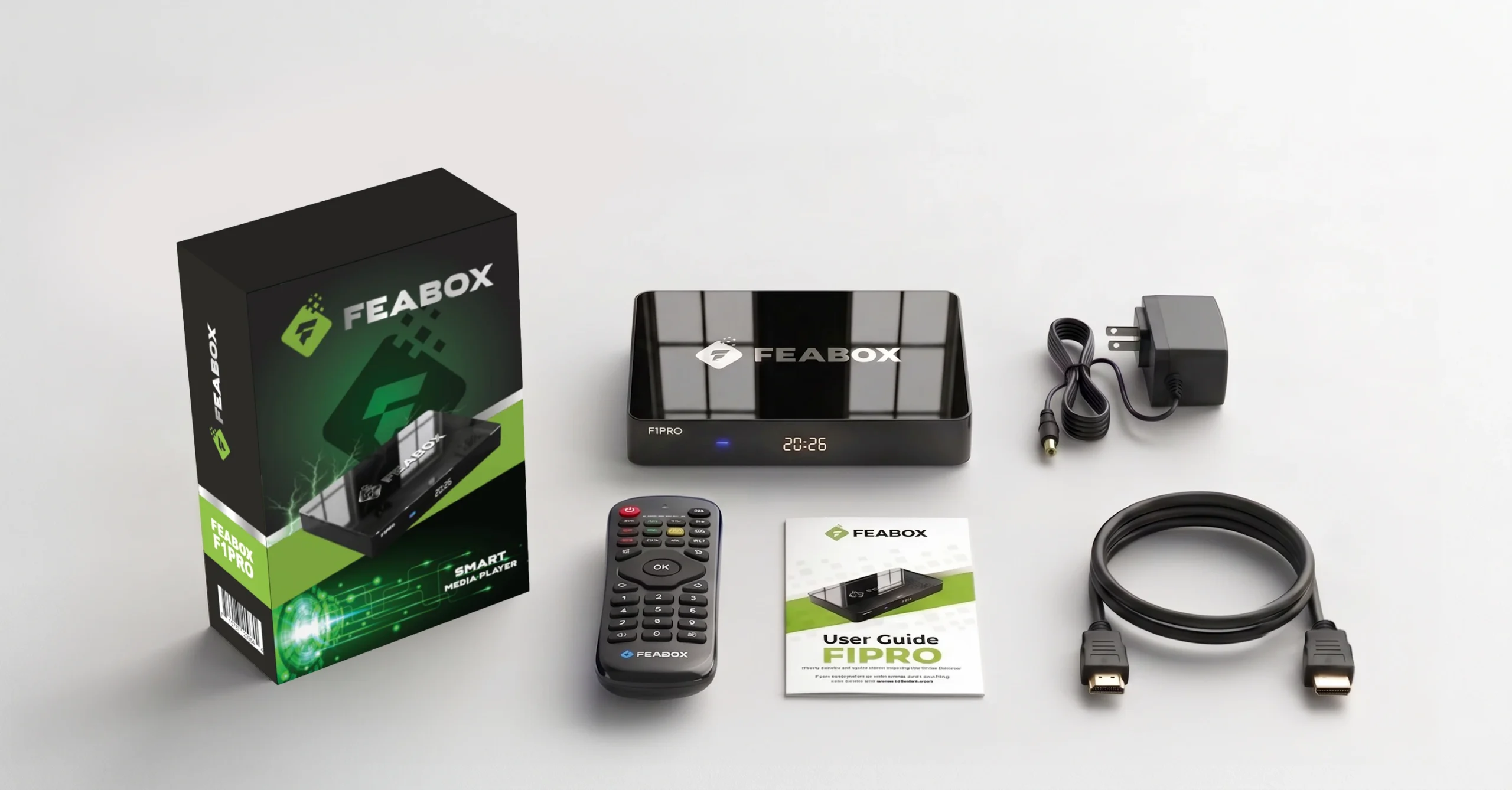 feabox f1 pro full package