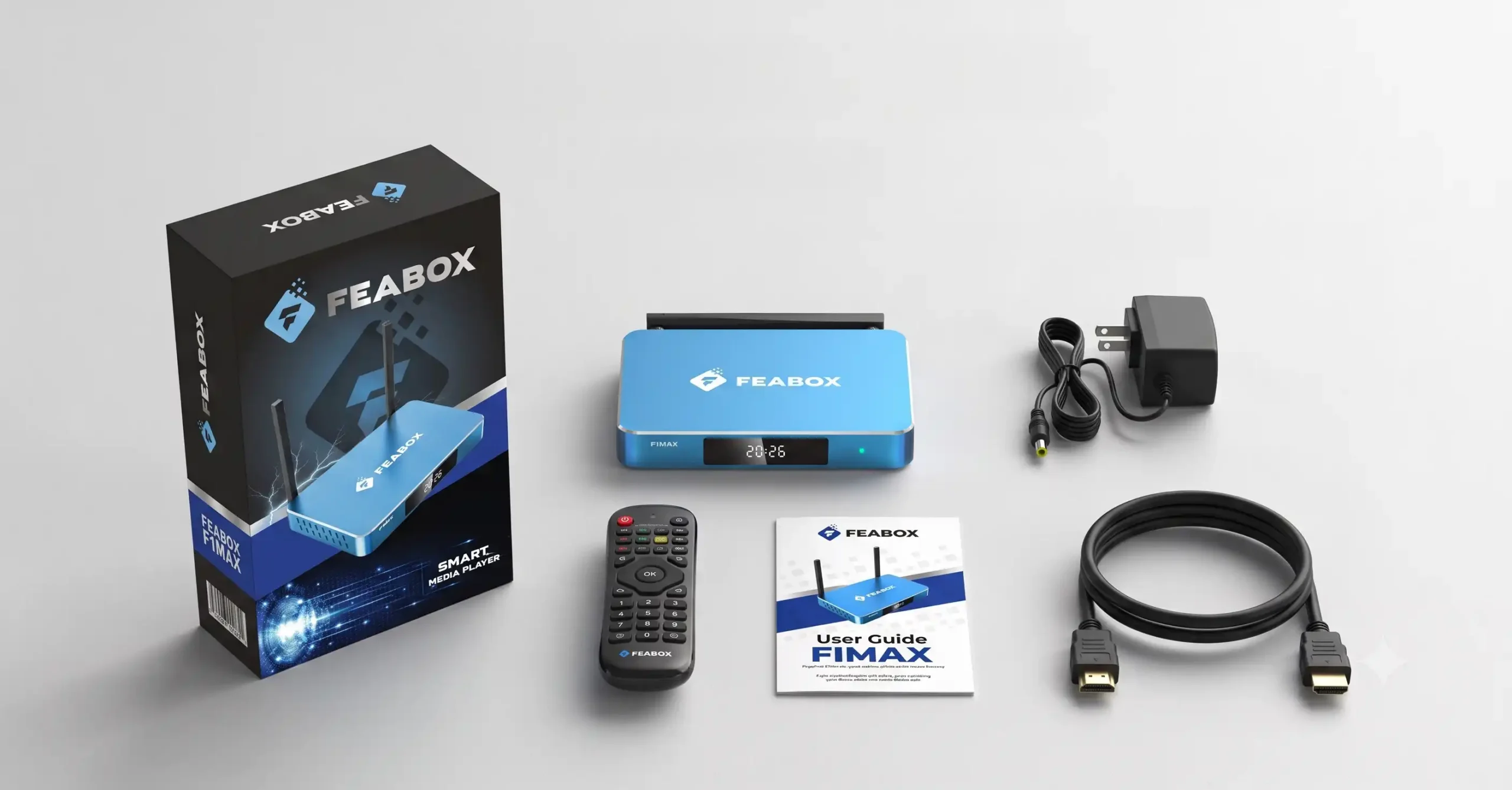 feabox f1 max package