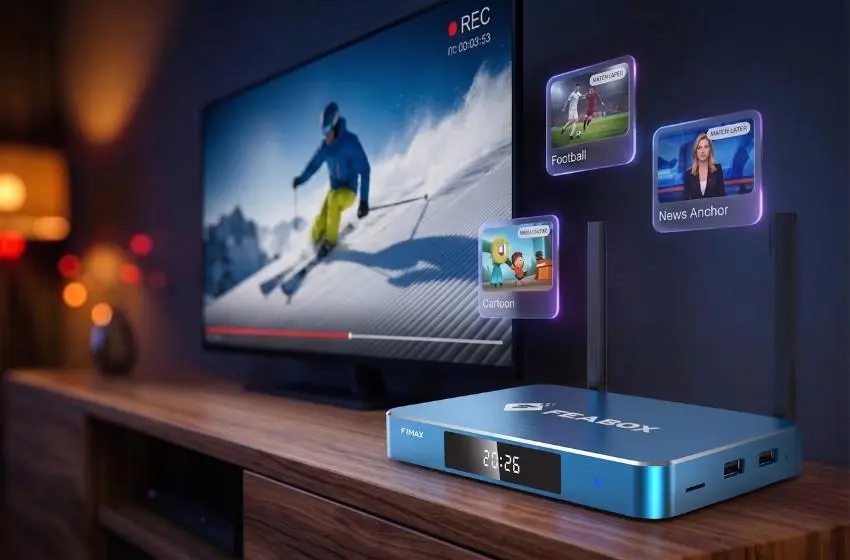 feabox f1 max built in recording