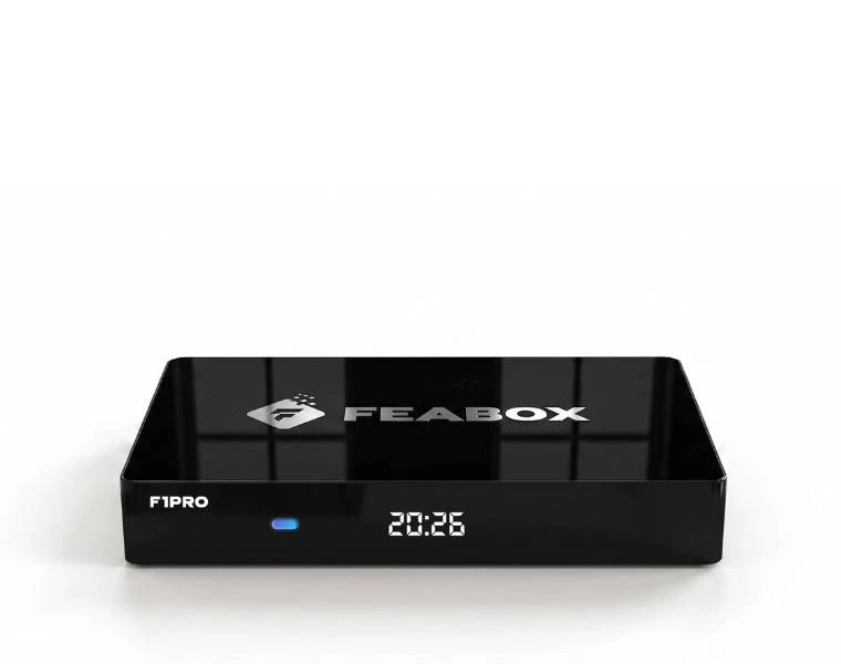 feabox f1 pro front view sleek design
