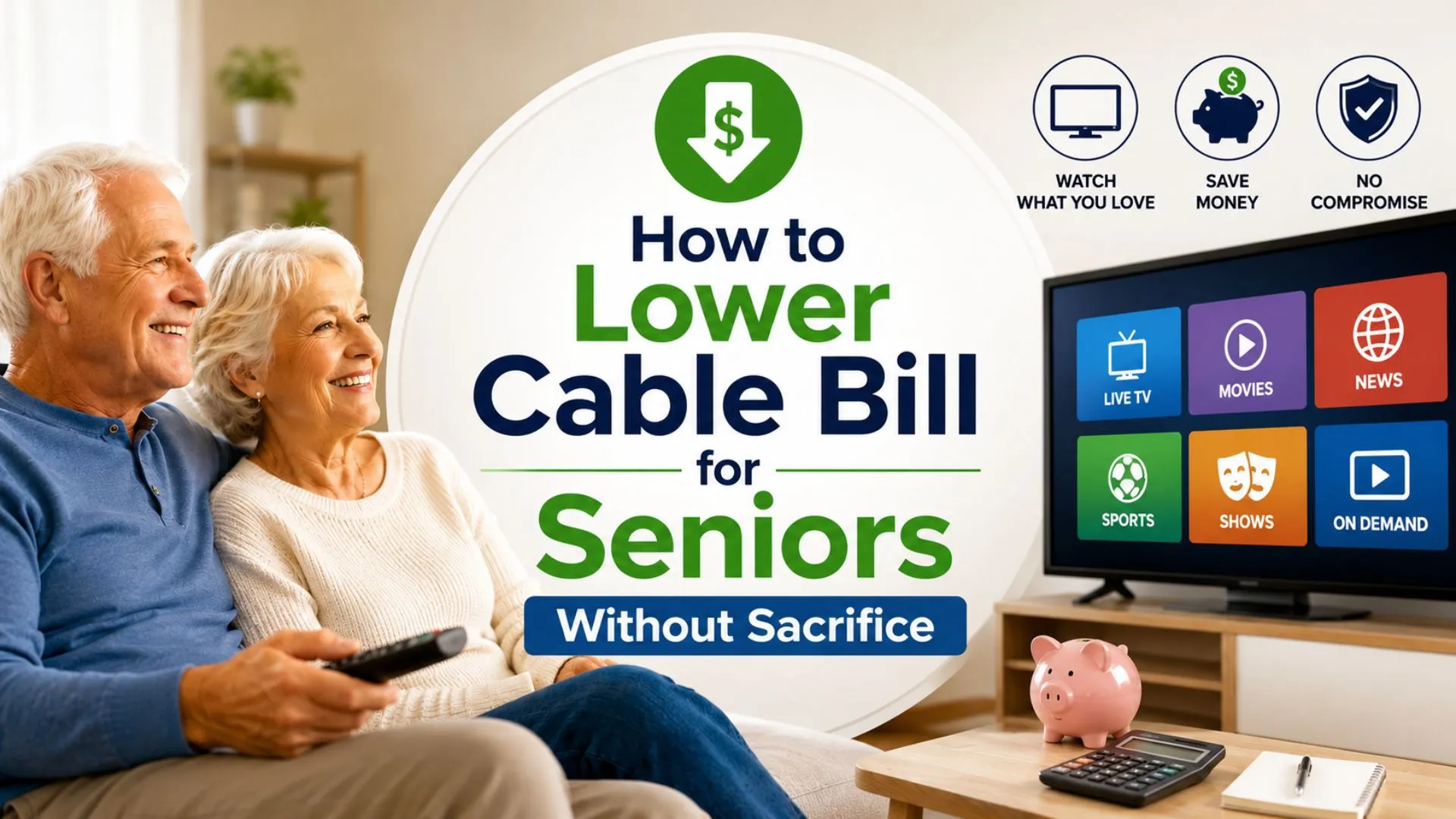 Guide on how to lower cable bill for seniors with a secure streaming box