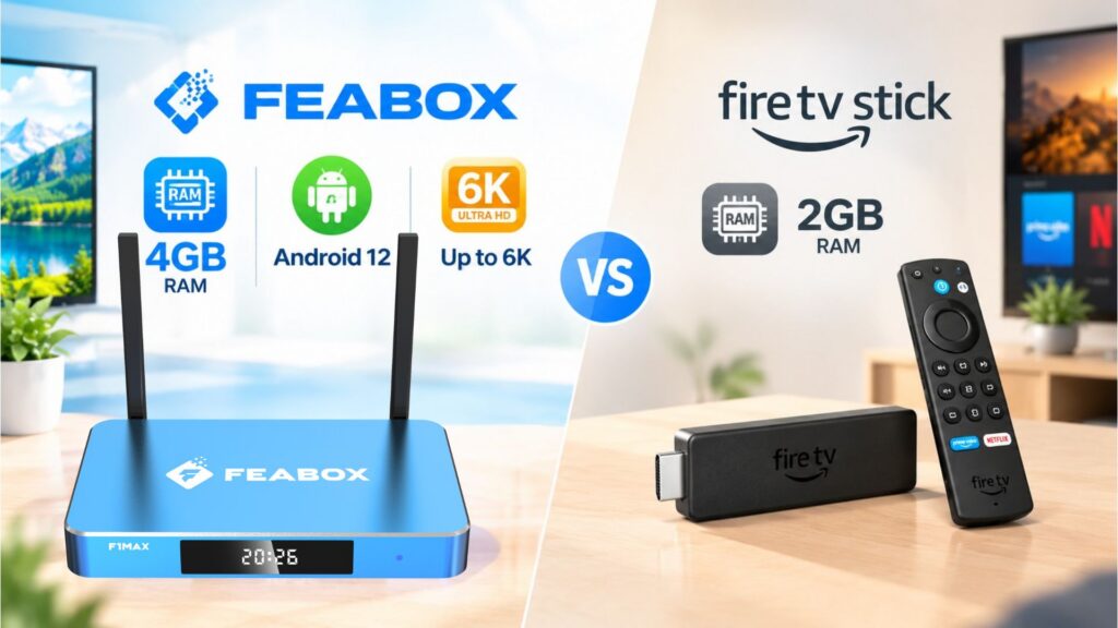 FeaBox vs Fire TV Stick: Hardware for More Than One App