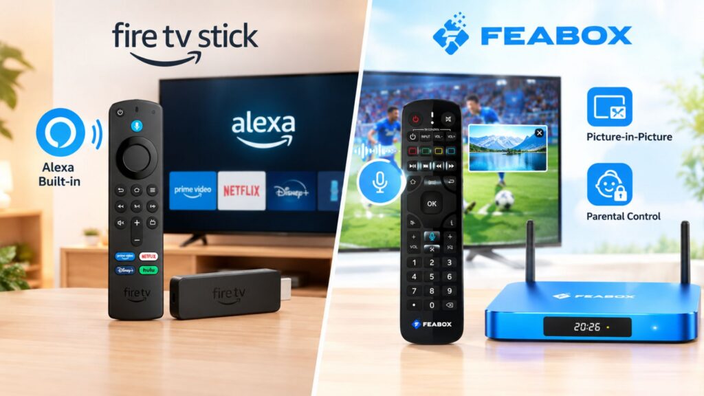 FeaBox vs Fire TV Stick: Which Design Makes More Sense for You?