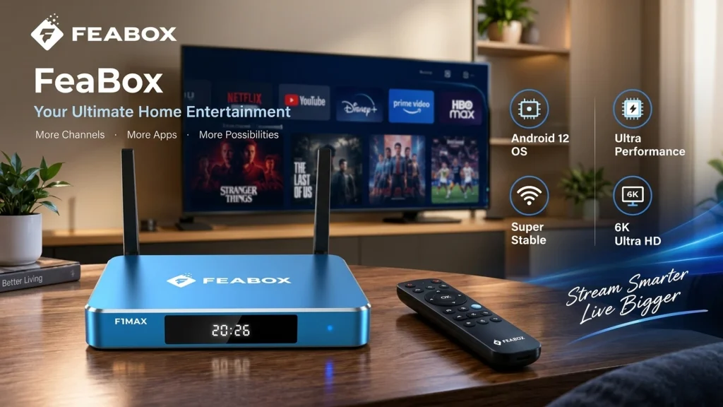 Feabox - stream smarter, live bigger